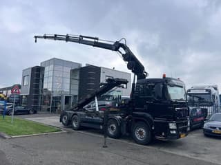 MAN 35.440 8X2-4 + HIAB 220C-5 REMOTE + CABLE LIFT AUTOMATIC - Thumbnail 1