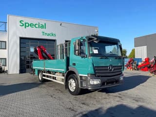 Mercedes-Benz Atego 1324 4x2 / Euro 6 / HMF 1120 K-2 / Glas Transport