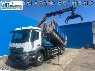 Mercedes-Benz Arocs 1833 EURO 6, Kipper, Palfinger