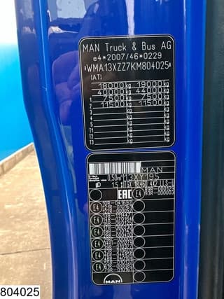 MAN 18 460 EURO 6, Retarder, Standairco - Image 7