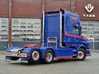 Scania T580 V8 Topline 6x2 - Original Scania Hauber / Torpedo - Manual gearbox - Show truck - Retarder - Image 42