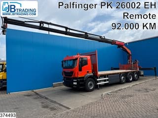 Iveco Stralis 330 CNG 8x2, CNG, Palfinger, Remote, 92.000KM
