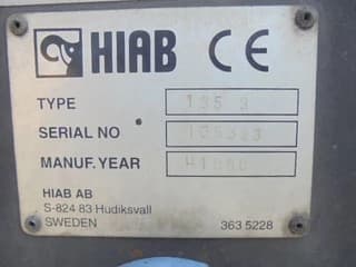 Hiab 135/3 - Image 4