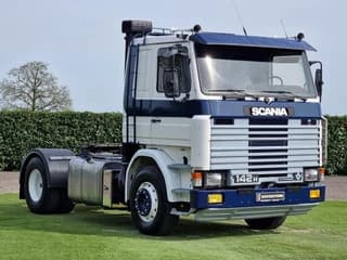 Scania 420 V8 - Old timer - Clean chassis/cab/interior - Dutch registration - Thumbnail 1
