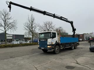 Scania P124-360 6X4 EURO 2 HIAB 200 C-5 ALL 2000 - Thumbnail 1