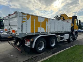 Mercedes-Benz 8X4 + EURO 6 + FASSI F315 + REMOTE + KIPPER + STEERING AXLE - Image 22