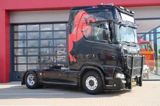 Scania S650 Retarder, Full Air, Full LED, King of the road, PTO Nice Truck. www.companjen.nl - Image 3