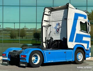 Scania R450 NGS FULL AIR RETARDER FULL SPOILER 2X TANKS SUPER CONDITION BELGIUM-TRUCK - Image 4