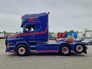 Scania T580 V8 Topline 6x2 - Original Scania Hauber / Torpedo - Manual gearbox - Show truck - Retarder - Image 4