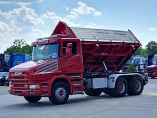 Scania T124-420 6x4 - Tipper - Retarder - Full steel - HUB Reduction - Manual gearbox - Image 30