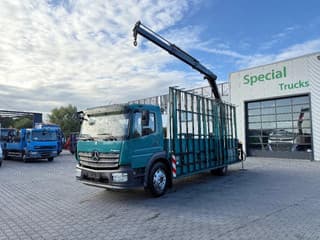 Mercedes-Benz 1324 4x2 / Euro 6 / Hiab 111 Duo / Glas Transport - Image 3