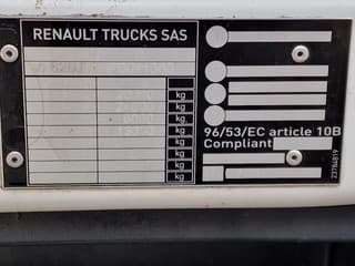 Renault D 2023 - 320 4x2 - Box with sidedoors - Zepro loadlift - Low KM - Full air afbeelding 24