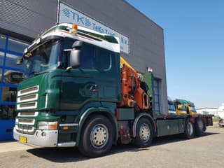 Scania R420 8x2 HIAB 800E-7 Hipro 80 ton/meter Winch Retarder - Image 2