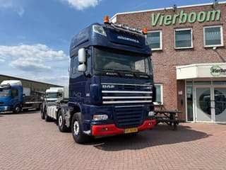 DAF XF 105 XF105-510 8X4 CHASSIS-RETARDER-HOLLAND TRUCK