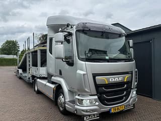 DAF LF 230 Autotransporter Showtruck 4/5 Loader 3 Seats Camera