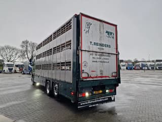 DAF XF 440 2015 - SuperSpaceCab 6x2*4 - Cuppers 1-2-3 deck Livestock + Cuppers 3 deck trailer 2009 afbeelding 20