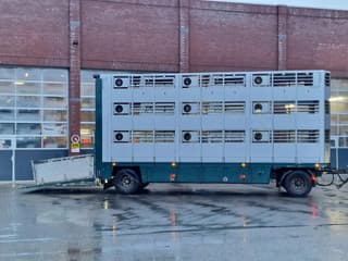 DAF XF 440 2015 - SuperSpaceCab 6x2*4 - Cuppers 1-2-3 deck Livestock + Cuppers 3 deck trailer 2009 afbeelding 58