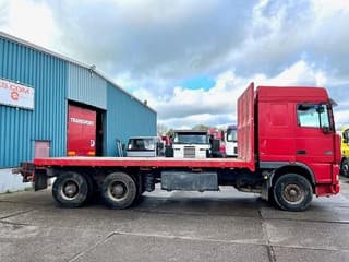 DAF 95-430XF SPACECAB 6x4 FULL STEEL WITH OPEN BODY (EURO 3 / 9.000 KG. FRONT AXLE / FULL STEEL SUSPENSION / REDUCTION AXLES / ZF16 MANUAL GEARBOX / AIRCONDITIONING) - Image 4