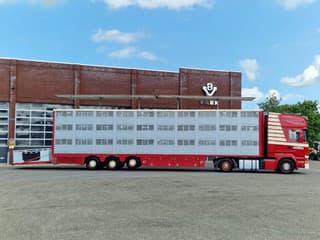 Scania R450 + 3 deck livestock - Water &Ventilation - Loadlift - - Image 7