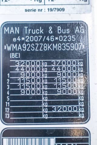 MAN 35.420 BL-8X4-4 +HIAB 188 E-2 - Image 10