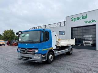 Mercedes-Benz 1218 4x2 / Palfinger T07 -25 MPA / Haakarm systeem / Oprijwagen - Image 5