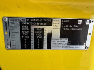 Scania S450 NGS 4X2 EURO 6 RETARDER SKIRTS SPOILERS 4 UNITS AVAILABLE - Image 13