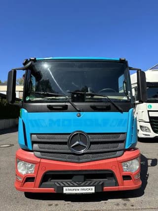 Mercedes-Benz 1843 LS Eurolohr Autotransp. SZM Intarder Klima E6 - Image 8