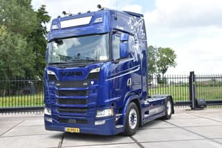 Scania S500 NGS 4x2NB - RETARDER - FULL AIR - PARK. AIRCO - LEATHER SEATS - 2 x FUEL TANKS - ALCOA'S - LED LIGHTS - - Image 2