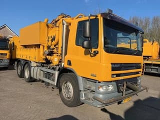 DAF CF 75 310 2x UNITS AVAILABLE Ipsam Sewer Vacuum MultiCombi Kanalreiniger - Thumbnail 1