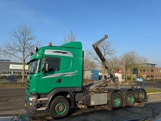 Scania G490 8X4-4 - EURO 6 + MEILLER RK 20 67 HOOK + REMOTE - Thumbnail 1