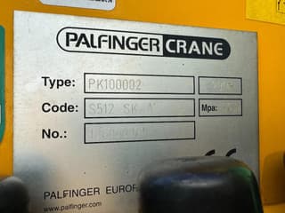 DAF 8X2 EURO 5 PALFINGER PK100002 + REMOTE CONTROL TÜV TILL 01-2026 - Image 7
