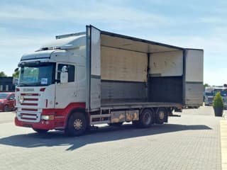 Scania R500 V8 Highline 6x2*4 - Box with side doors - Loadlift - Manual gearbox with retarder - Full air - Steering axle - Image 16