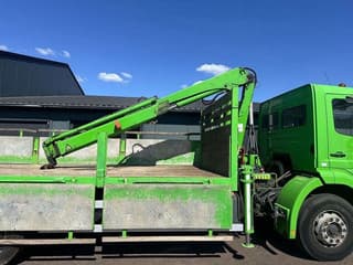 Mercedes-Benz Atego 1928 HIAB 085-2 CRANE 3 SEATS