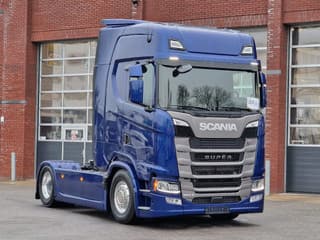 Scania S 2025 - S560 Highline 4x2 - Full spec - Retader - Night clima - Full air - Facelift - 2x tank miniatuur
