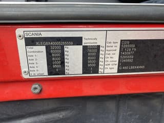 Scania G480 8X4 + EFFER 1250 6S + REMOTE + WINCH - 6+3 EXTENSIONS - Image 33
