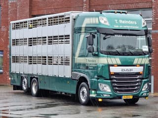 DAF XF 440 2015 - SuperSpaceCab 6x2*4 - Cuppers 1-2-3 deck Livestock + Cuppers 3 deck trailer 2009 afbeelding 16