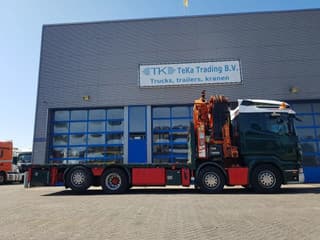 Scania R420 8x2 HIAB 800E-7 Hipro 80 ton/meter Winch Retarder - Image 8