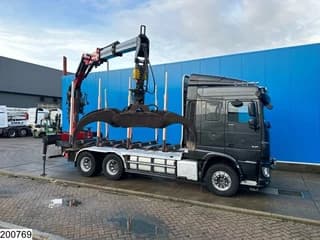 DAF XF 530 6x4, Wood transport, Retarder, Loglift ET450 - Image 17