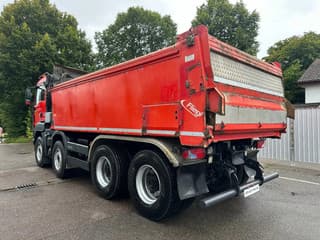 MAN 35.440 8x4*blatt* FLIEGL*Asphaltschieber*Schubboden - Image 4
