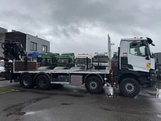 Renault 8X4 - EURO 6 + HIAB 288 E-5 + JIB 70X-4 + REMOTE + FULL STEEL SUSP. TÜV TILL 12-2025 - Image 23