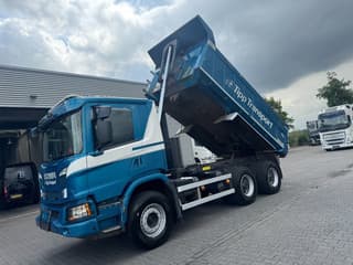 Scania P450 6x4 XT , steel tipper,retarder, 125000 km !! HT2850