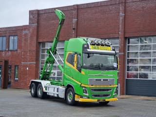 Volvo FH 2015 - 16.750 Globetrotter XL 6x2 - 20T Multilift Hooklift - Retarder - HUB reduction - Full air miniatuur