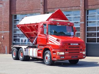 Scania T124-420 6x4 - Tipper - Retarder - Full steel - HUB Reduction - Manual gearbox - Image 29