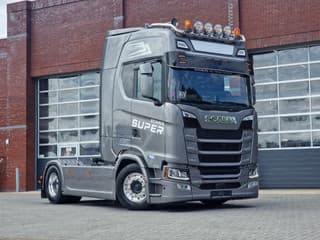 Scania S560 Highline 4x2 - Like new - Night clima - Full air - Custom bumper - Lightbar - Image 9