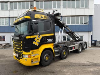 Scania R R490 8X2 EURO 6 + H.T.S. 30 TON CABLELIFT