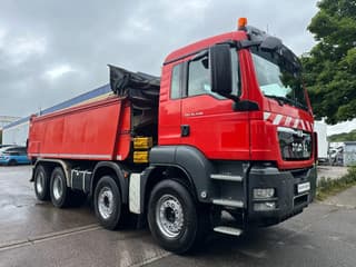 MAN 35.440 8x4*blatt* FLIEGL*Asphaltschieber*Schubboden - Image 13