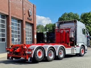 Scania R490 8x4*4 - HIAB XR24SL58 24T hooklift - Euro 6 - Full air - Steering axle - Image 61