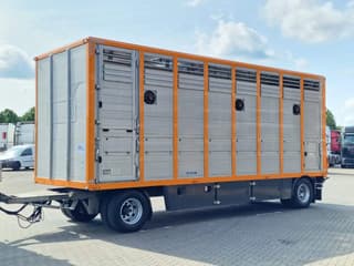 DAF 530 4x2 - Livestock Menke + 2018 Menke trailer 2 deck - Water + Ventilation - Lifting roof - Image 69