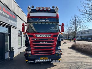 Scania R620 Topline 4X2 euro 5 manual steel/ air retarder topcondition hydrauliks - Image 9