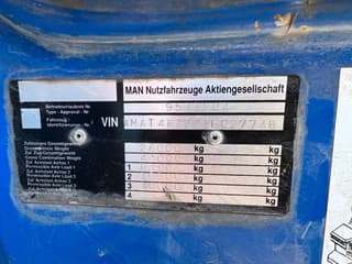 MAN FE 33.410 6X4 KRAAN + KIPPER  EURO 2 BLADGEVEERD - Image 14